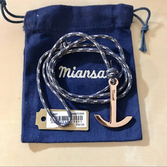 Miansai Gold Anchor Rope Wrap Bracelet - Picture 6 of 7